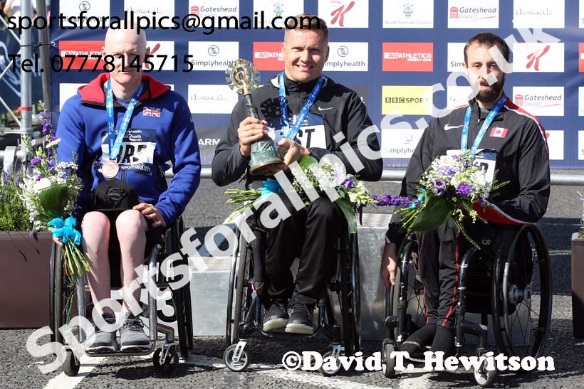 Wheelchair Simplyhealth Great North Run. Photo: David T. Hewitson/Sports for All Pics